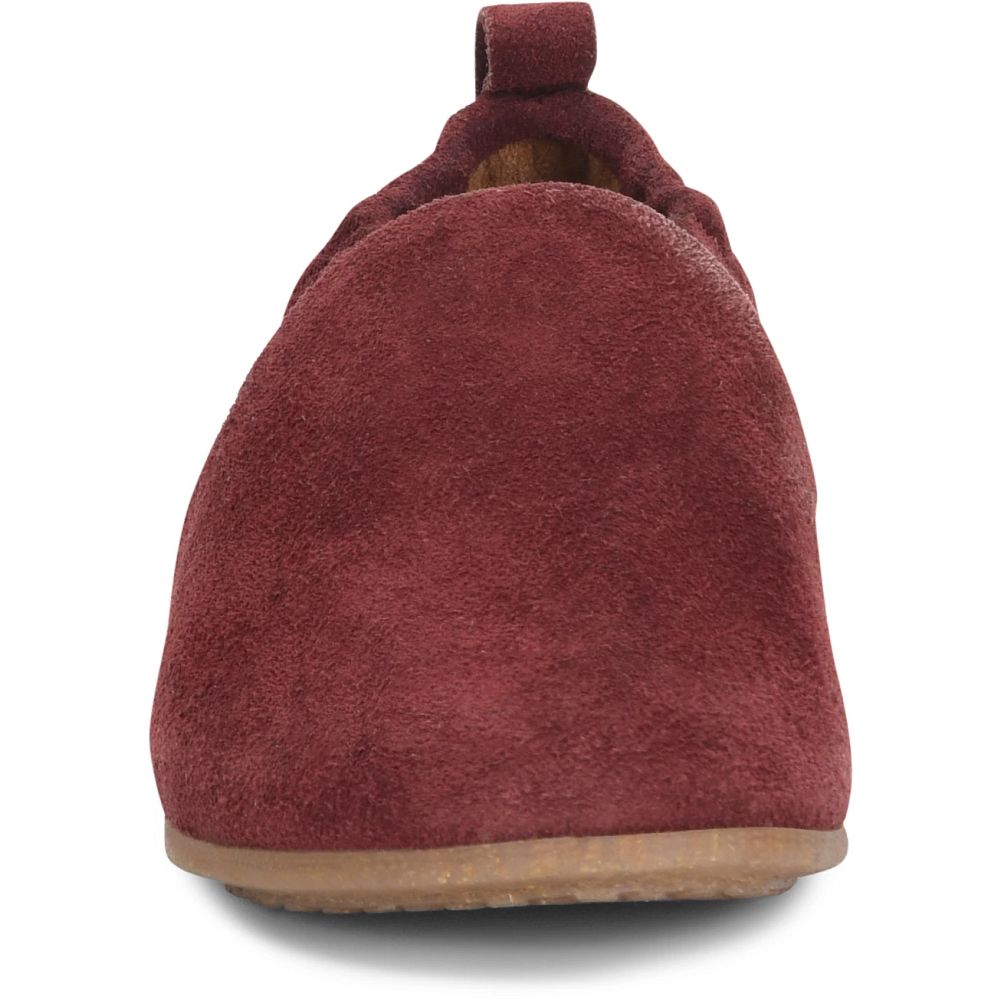 Born Margarite Slip-Ons Dark Brick Suede Product ID-0arPbui0 Born Margarite Slip-Ons Dark Brick Suede Product ID-0arPbui0