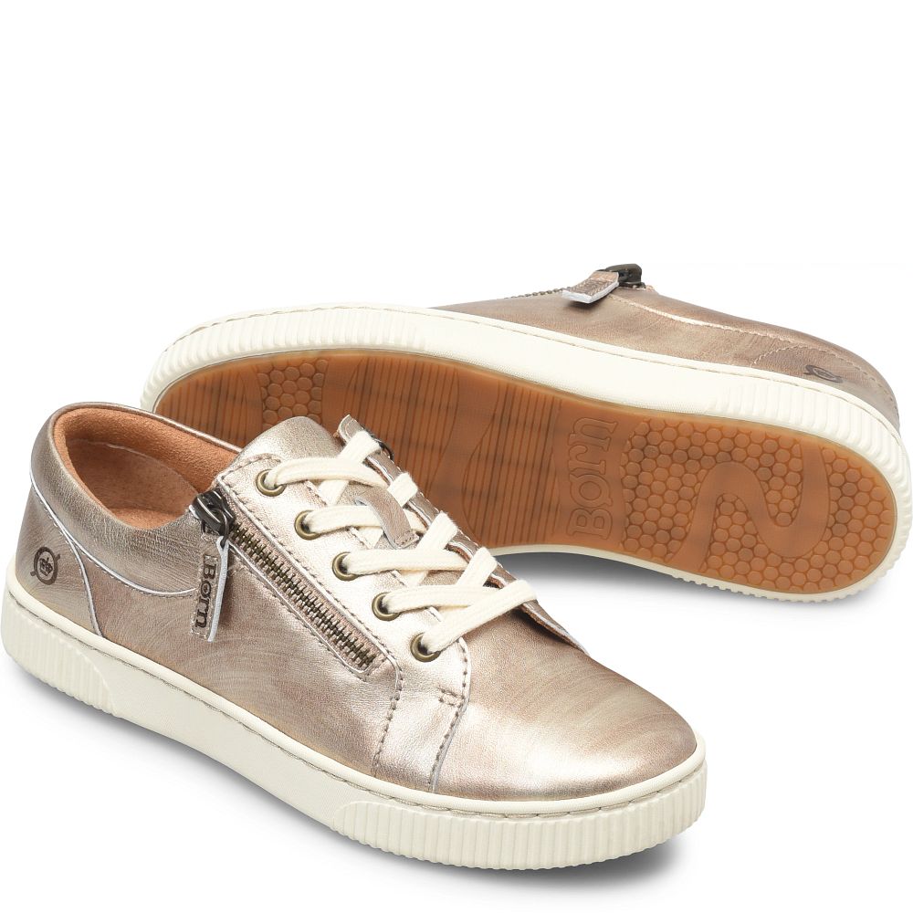 Born Paloma Slip-Ons Light Gold Panna Cotta Product ID-2aTHtL9D