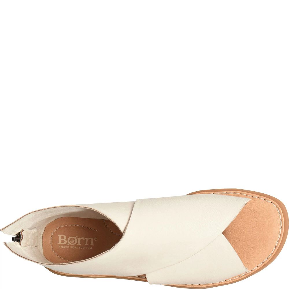 Born Iwa Sandals White Ecru Product ID-3RE9BUJh