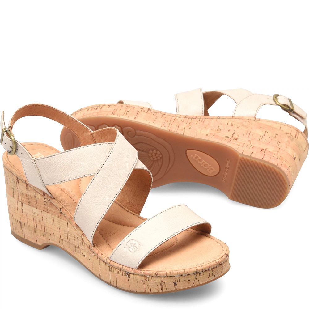 Born Lanai Sandals White Bone Product ID-71Tf5b4Y