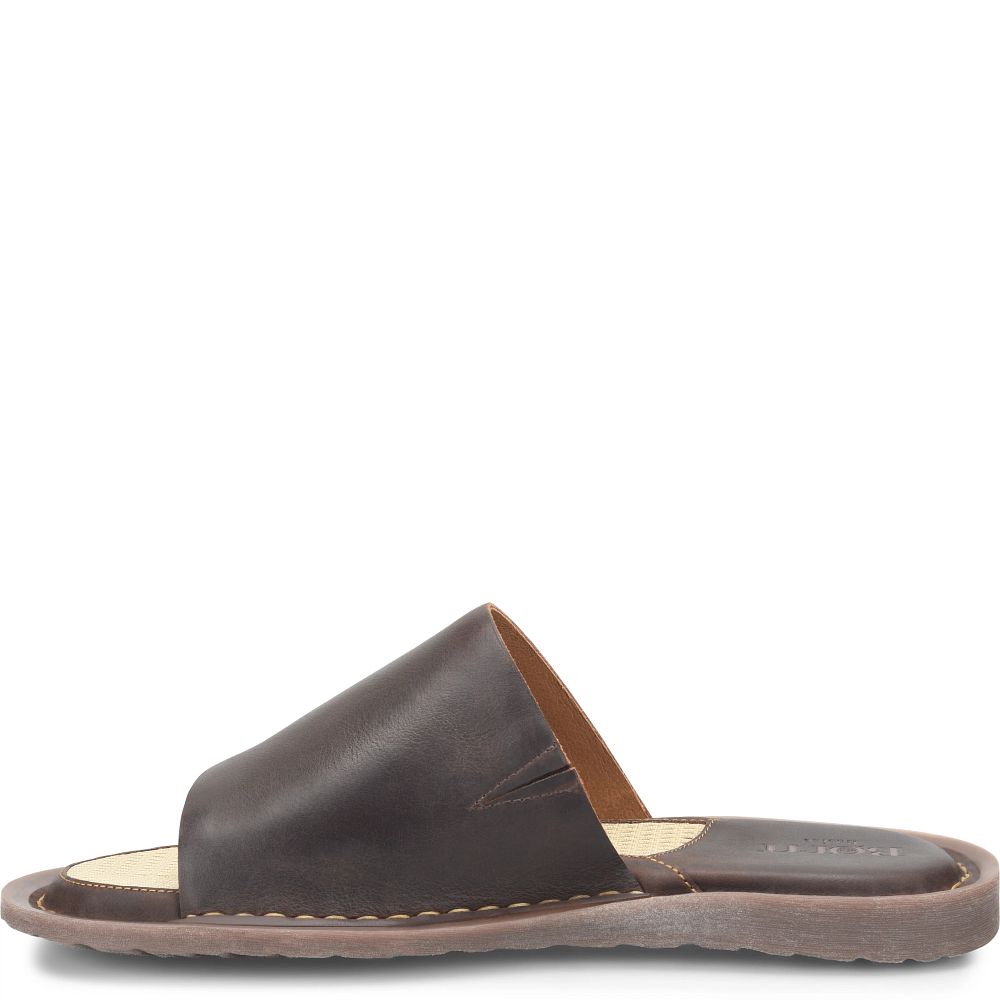 Born Leeward Sandals Dark Castano Product ID-8kF95KGb