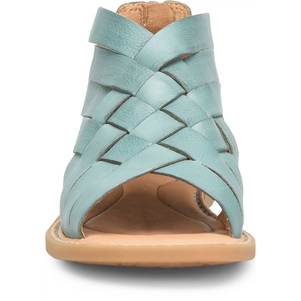 Born Iwa Woven Sandals Turquoise Lagoon Product ID-AcP9Me5b