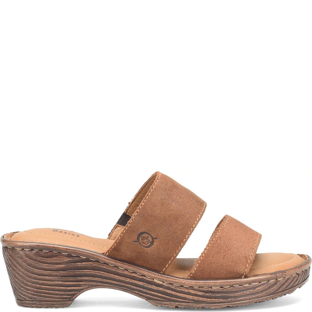 Born Sana Basic Sandals Glazed Ginger Distressed Product ID-D1fA1Bv9