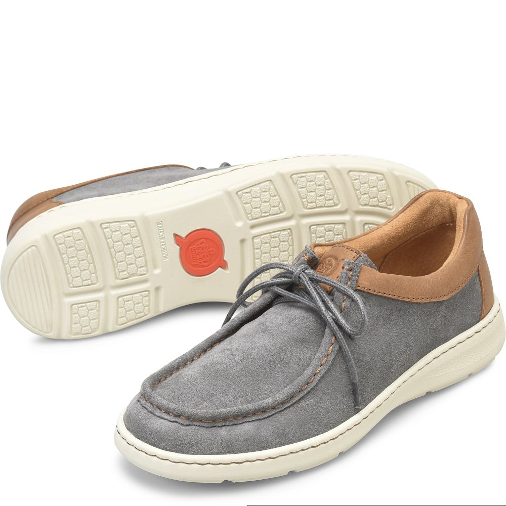 Born Maverick Slip-Ons Grey Brown Combo Product ID-DINJNtvw