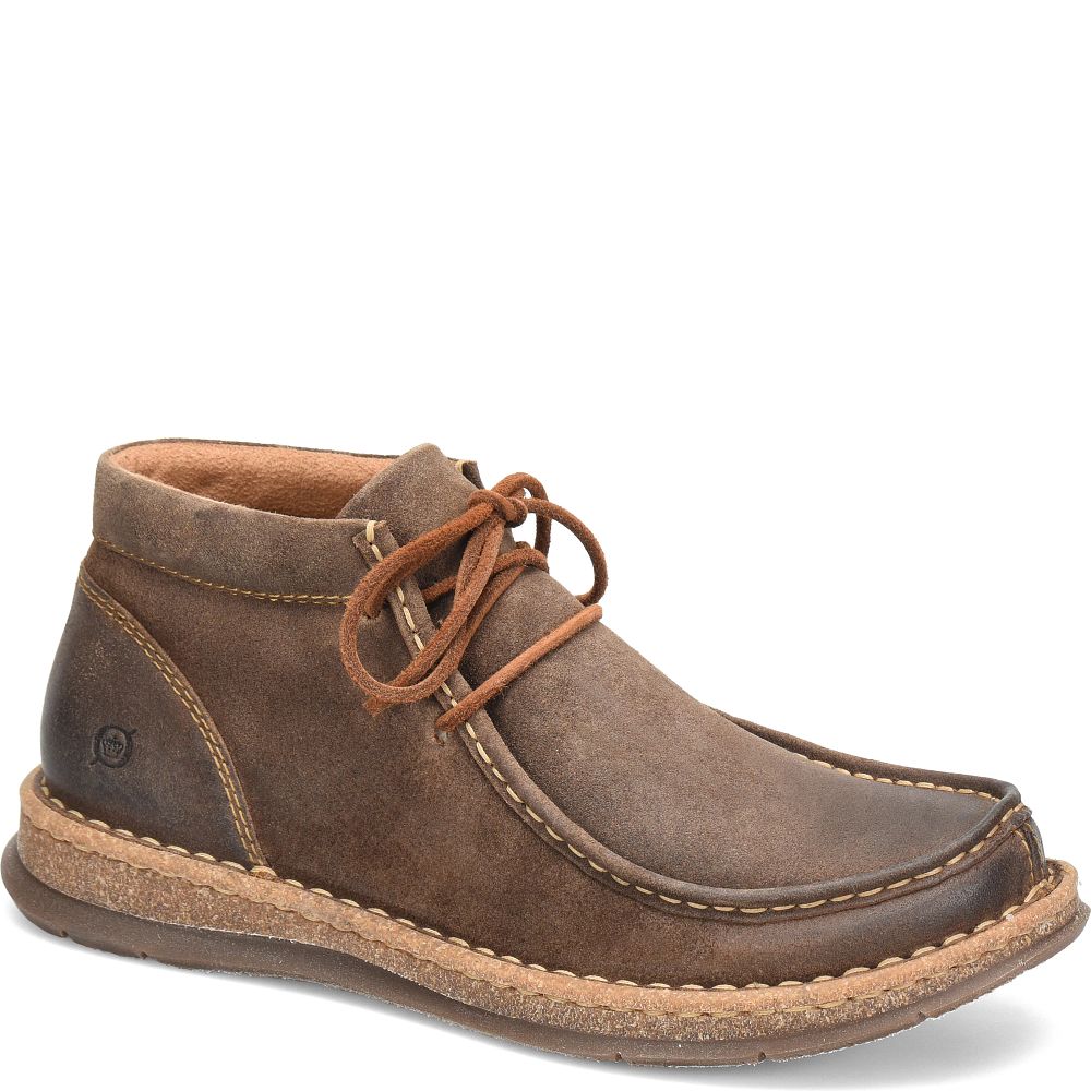Born Brock Boots Taupe Avola Distressed Product ID-IeASSASH