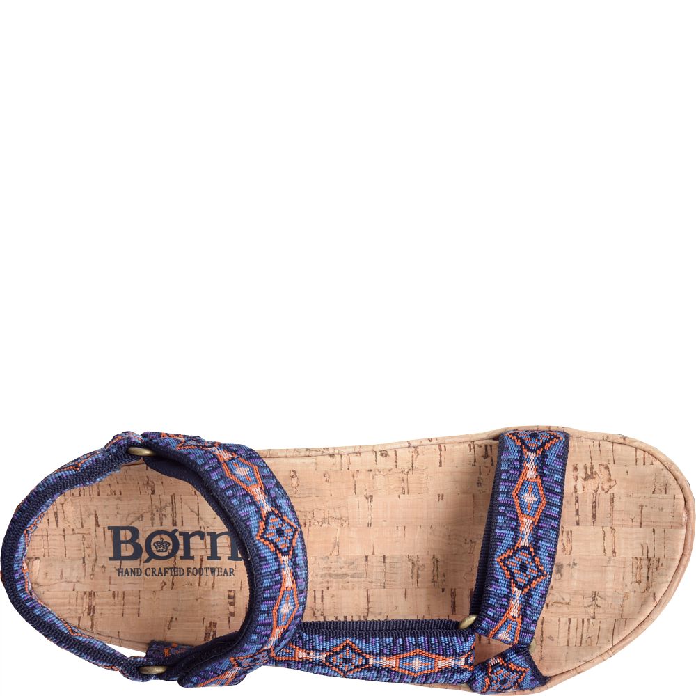Born Sirena Colors Sandals Navy Fabric Product ID-IhSSFdQs Born Sirena Colors Sandals Navy Fabric Product ID-IhSSFdQs