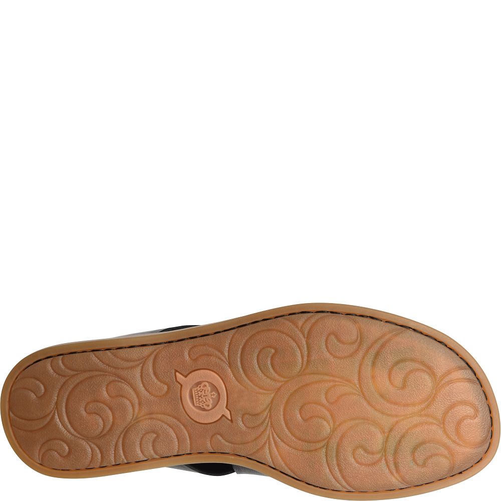Born Iwa Sandals Black Natural Sole Product ID-LdkbM2gn