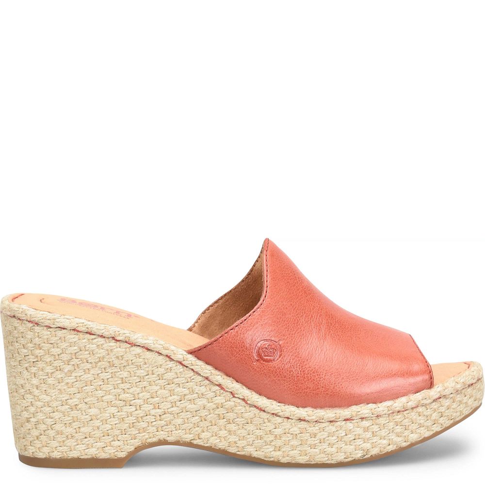Born Lilah Sandals Rust Cayenne Product ID-LkpGB1Y5