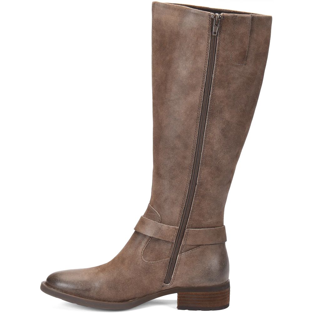 Born Saddler Boots Taupe Distressed Product ID-No9Dh6RG Born Saddler Boots Taupe Distressed Product ID-No9Dh6RG