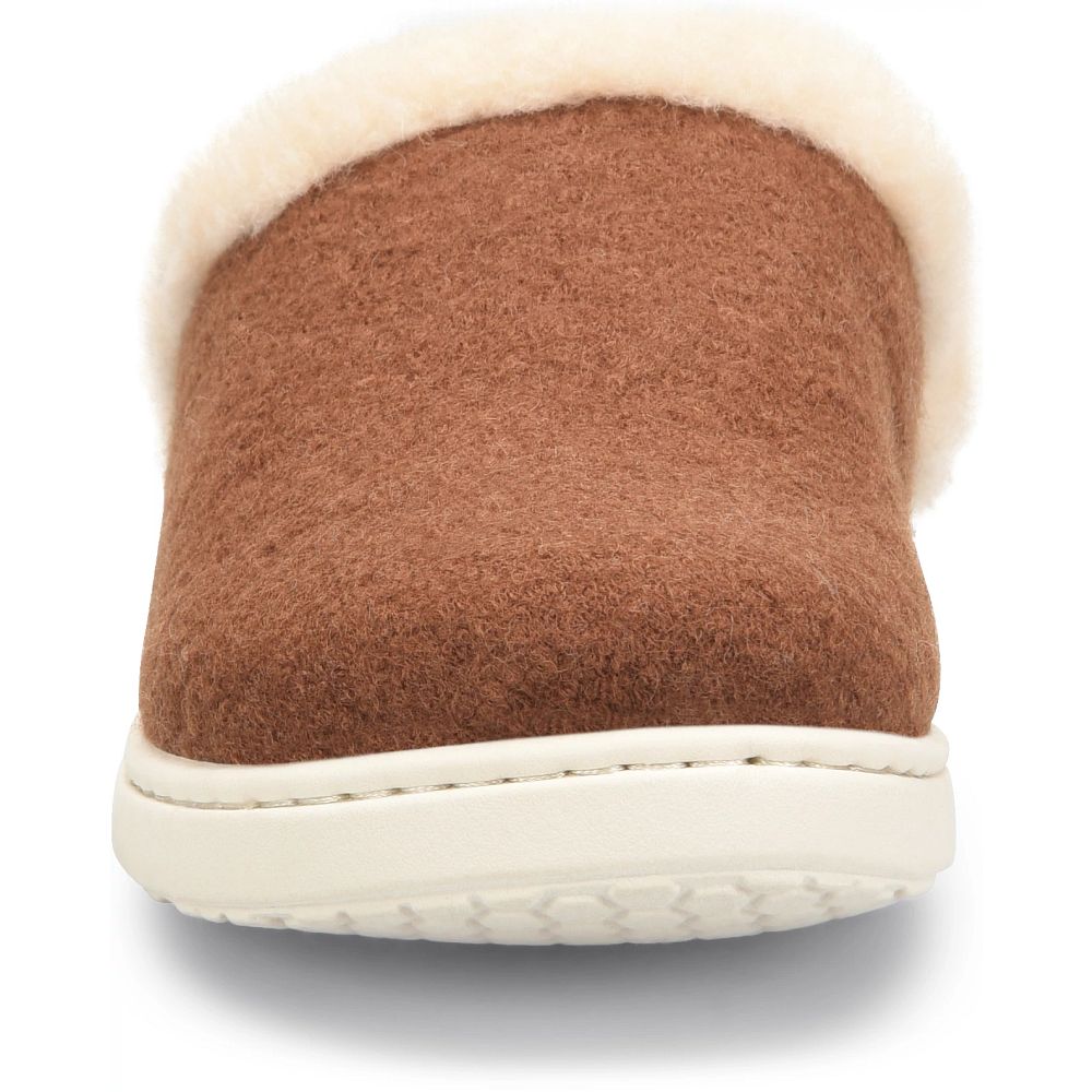 Born Zoe Slippers Cognac Wool Combo Product ID-NpmWrnRU Born Zoe Slippers Cognac Wool Combo Product ID-NpmWrnRU