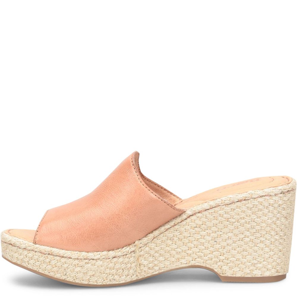 Born Lilah Sandals Natural Full Grain Product ID-POeVkQvb