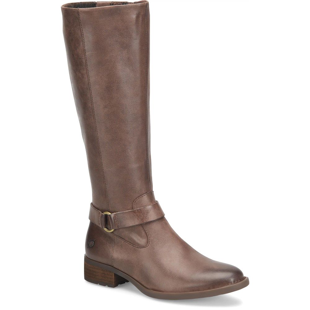 Born Saddler - Extended Calf Boots Chocolate Product ID-Q66JZa0m Born Saddler - Extended Calf Boots Chocolate Product ID-Q66JZa0m