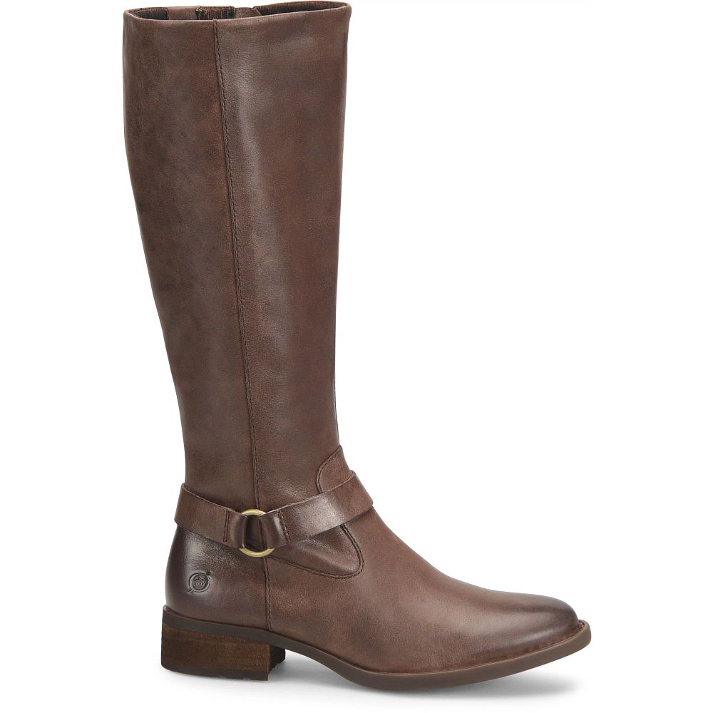 Born Saddler - Extended Calf Boots Chocolate Product ID-Q66JZa0m Born Saddler - Extended Calf Boots Chocolate Product ID-Q66JZa0m