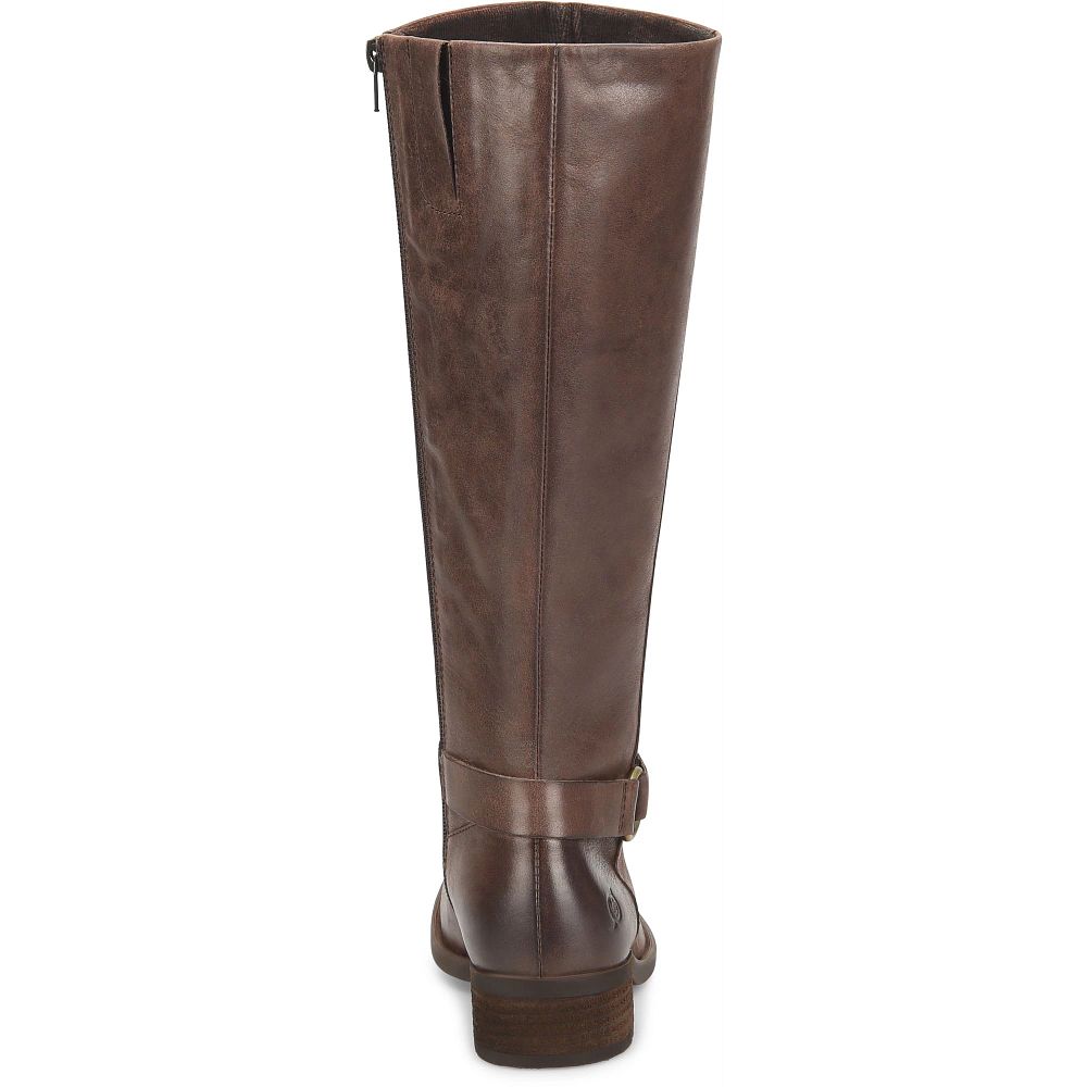 Born Saddler - Extended Calf Boots Chocolate Product ID-Q66JZa0m Born Saddler - Extended Calf Boots Chocolate Product ID-Q66JZa0m
