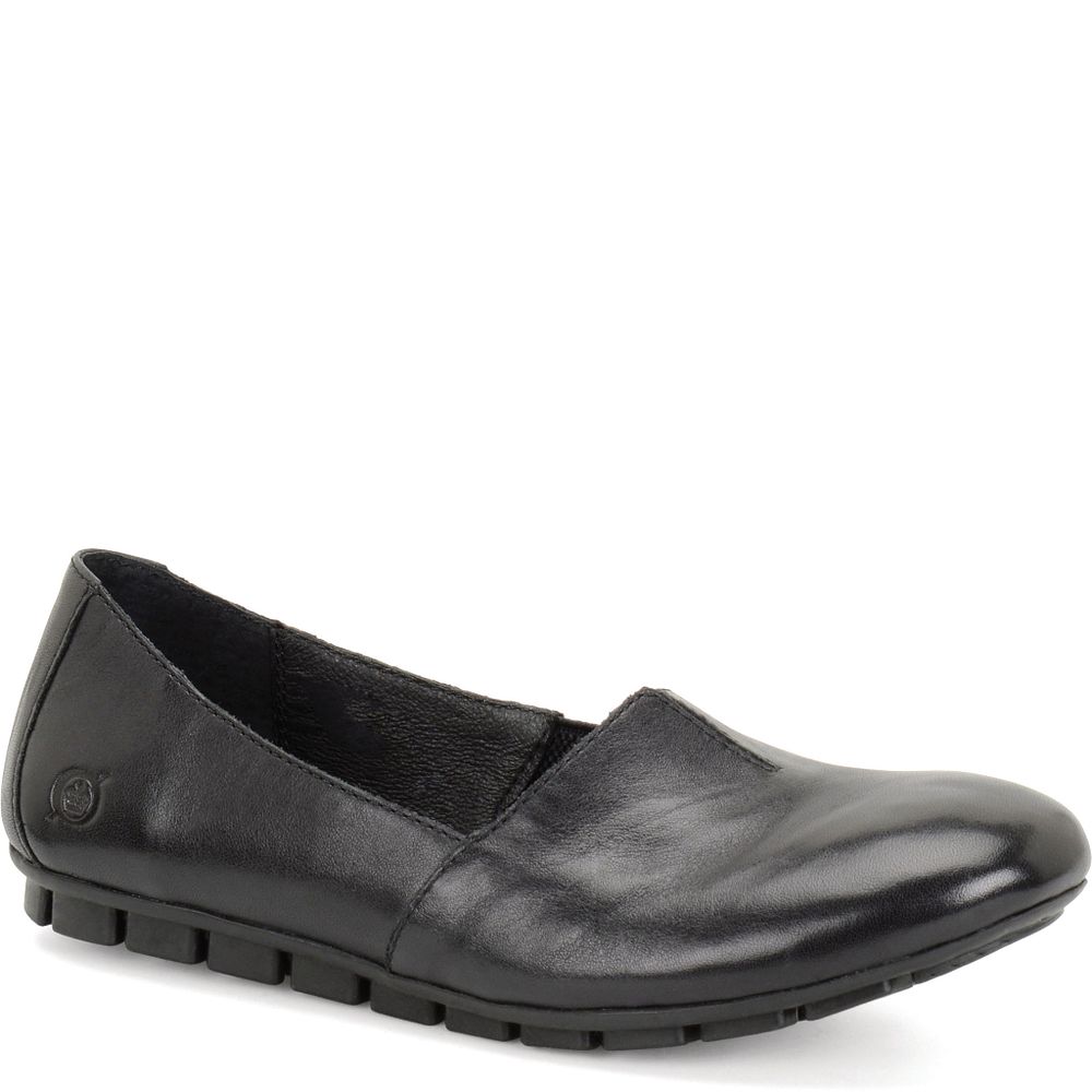 Born Sebra Flats Black Leather Product ID-c8gRU7fG