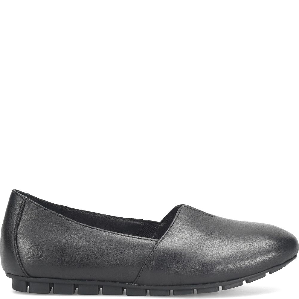Born Sebra Flats Black Leather Product ID-c8gRU7fG