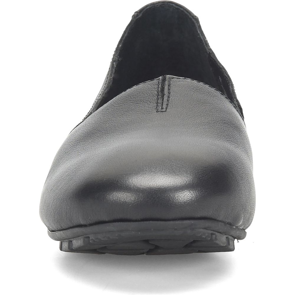 Born Sebra Flats Black Leather Product ID-c8gRU7fG