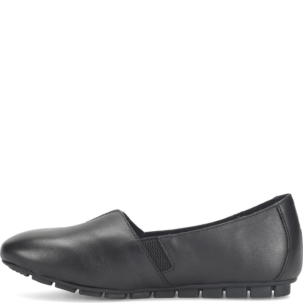 Born Sebra Flats Black Leather Product ID-c8gRU7fG