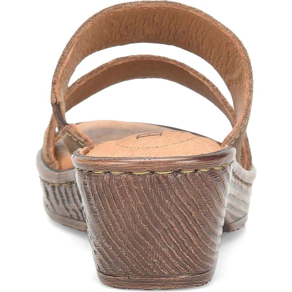 Born Sana Basic Sandals Taupe Distressed Product ID-dCF2RhcQ