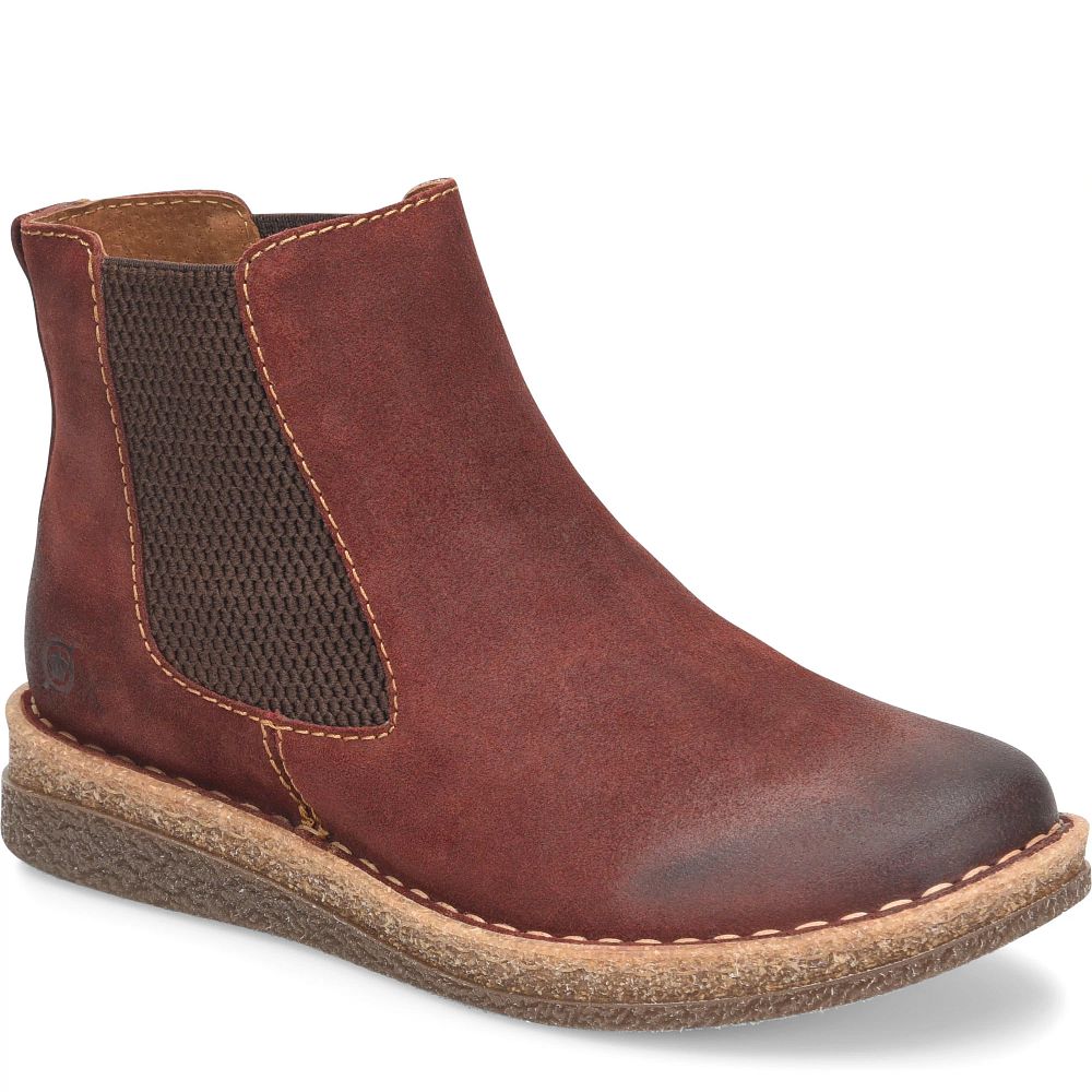 Born Faline Boots Dark Brick Distressed Product ID-el4hC7Tq Born Faline Boots Dark Brick Distressed Product ID-el4hC7Tq