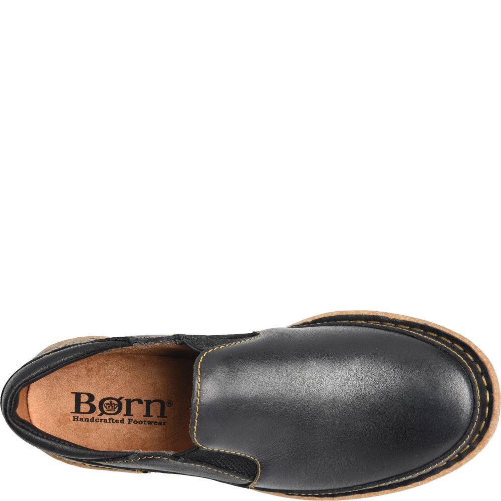 Born Mayflower II Slip-Ons Black Product ID-h82wCukX Born Mayflower II Slip-Ons Black Product ID-h82wCukX