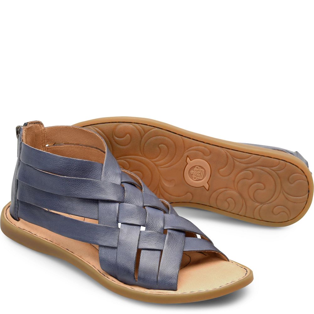 Born Iwa Woven Sandals Marine Navy Product ID-iDs02dts