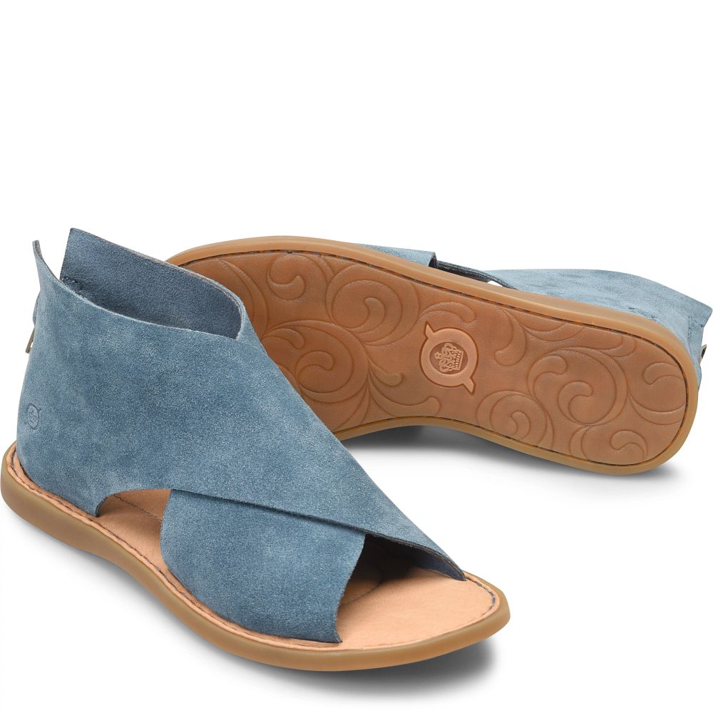 Born Iwa Jeans Sandals Jeans Suede Product ID-iiGN6pUK