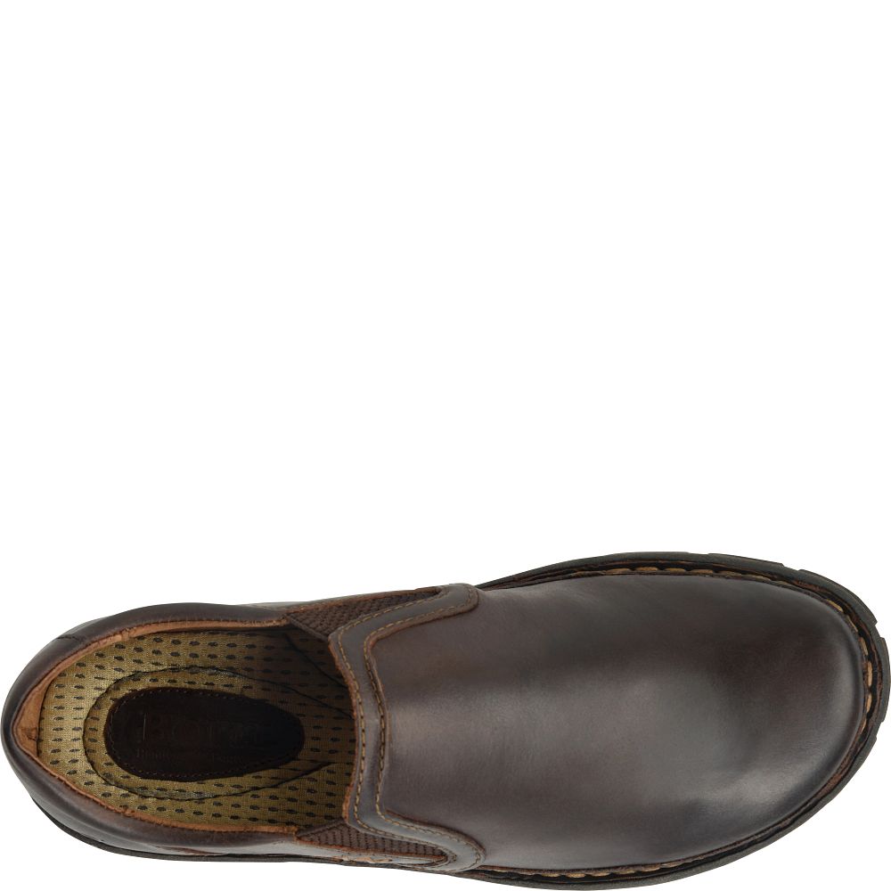 Born Sawyer Slip-Ons Dark Castano Product ID-lIaYcJyk