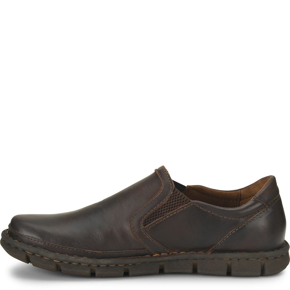 Born Sawyer Slip-Ons Dark Castano Product ID-lIaYcJyk