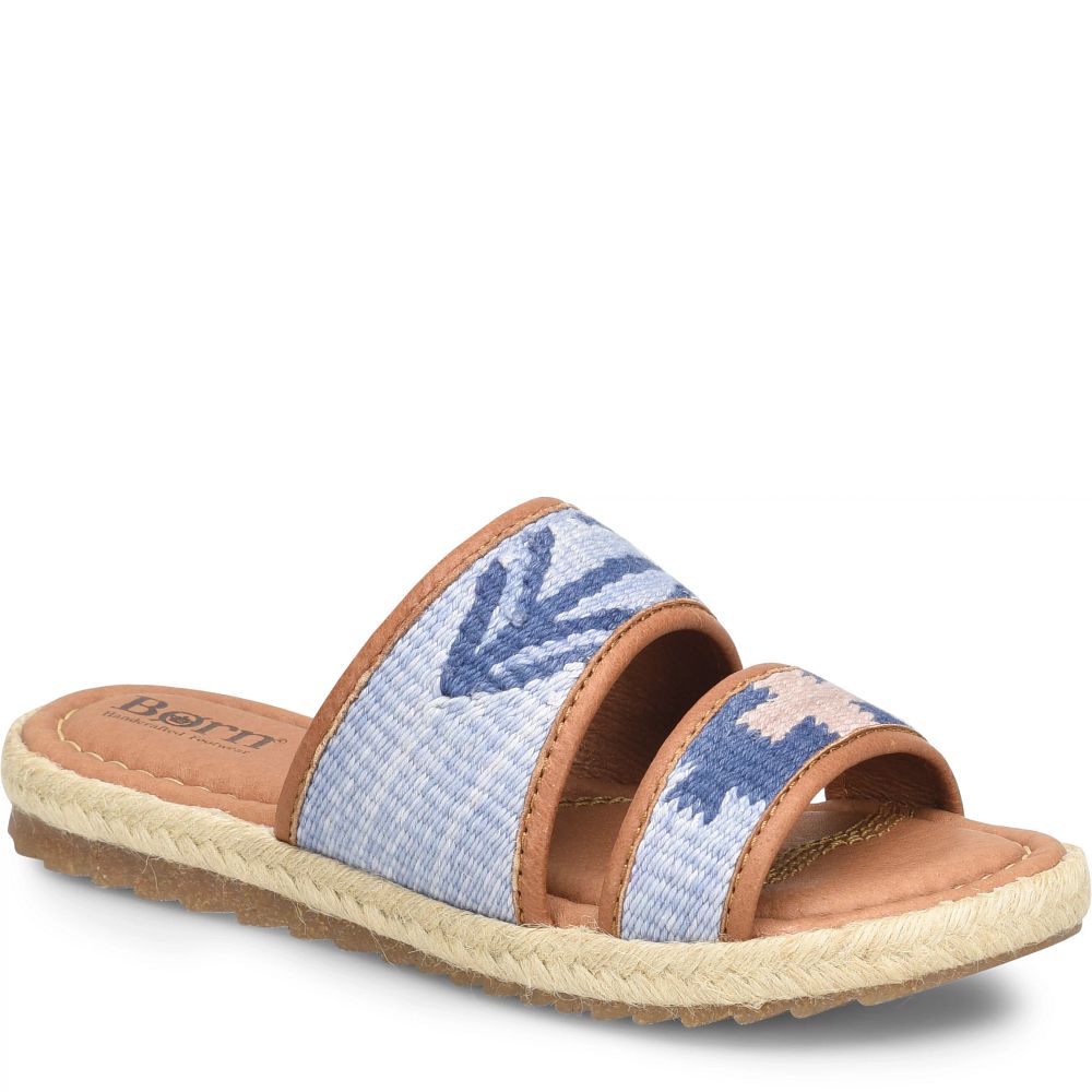 Born Ellie Sandals Blue Fabric Product ID-nCuO1nng Born Ellie Sandals Blue Fabric Product ID-nCuO1nng
