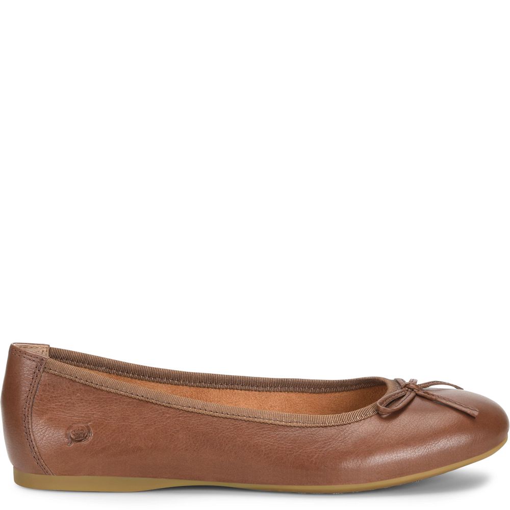Born Brin Flats Brown Luggage Product ID-nDNRIohd