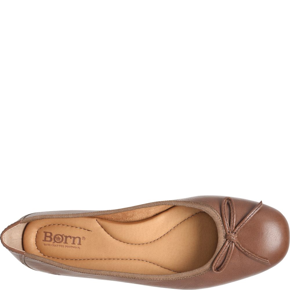 Born Brin Flats Brown Luggage Product ID-nDNRIohd
