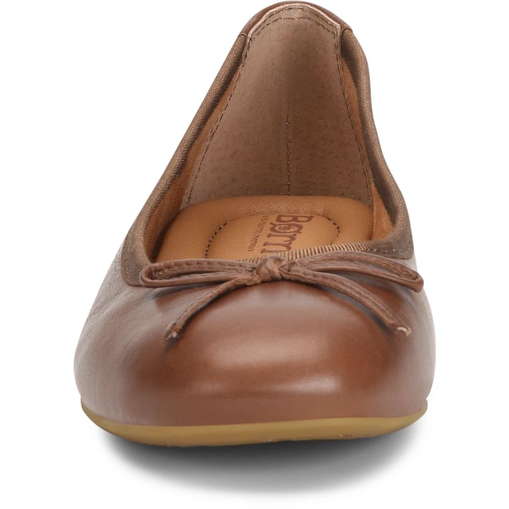 Born Brin Flats Brown Luggage Product ID-nDNRIohd