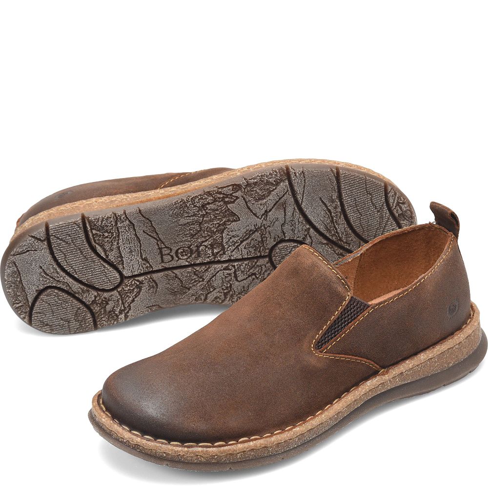 Born Bryson Slip-Ons Glazed Ginger Distressed Product ID-o0c2exnI
