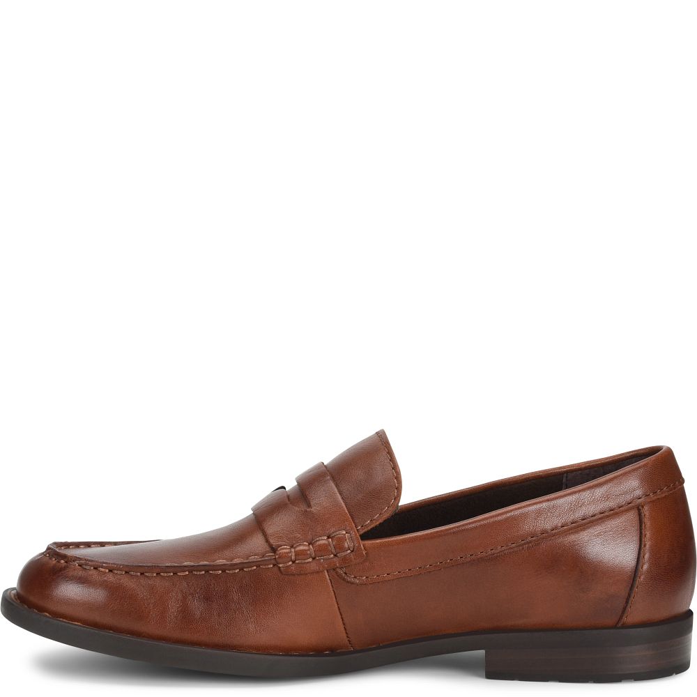 Born Matthew Slip-Ons Brown Cuero Product ID-qtk0eEx2