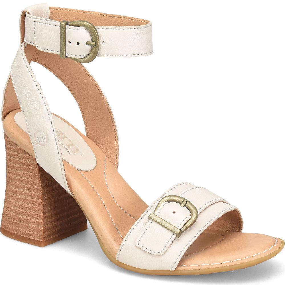 Born Tahlia Sandals White Ivory Product ID-v2F2AO1c Born Tahlia Sandals White Ivory Product ID-v2F2AO1c