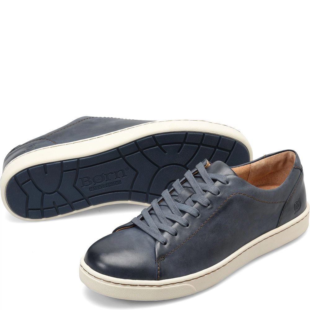 Born Allegheny II Slip-Ons Navy Oceano Product ID-zOvl4UQI